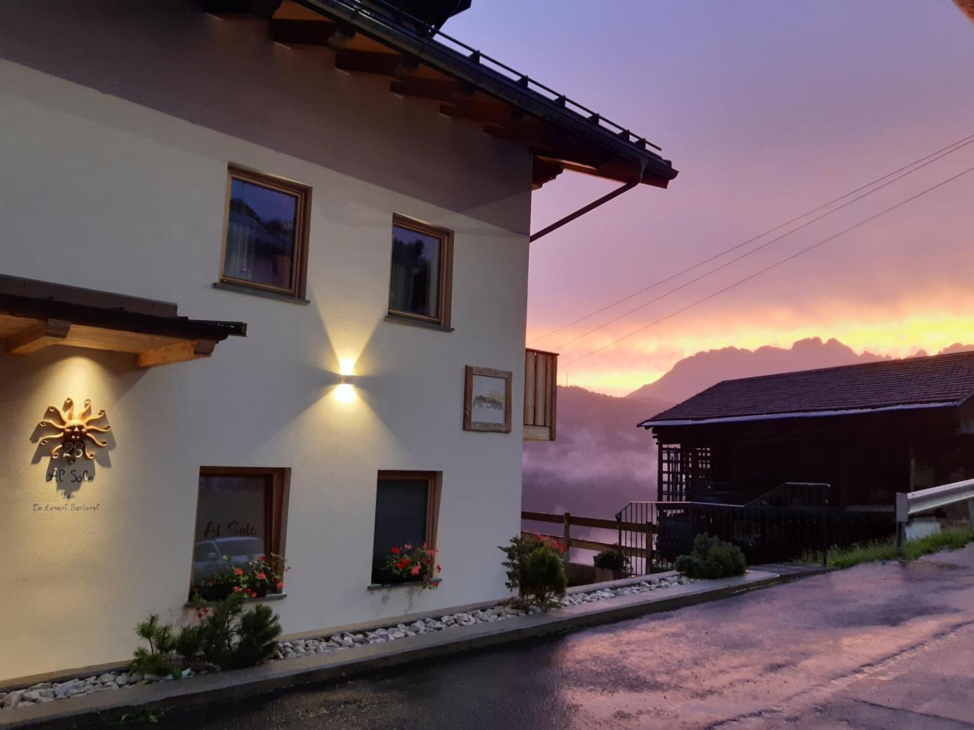 Al Sole B&B Valcomelico 圣斯特凡诺迪凯德 外观 照片